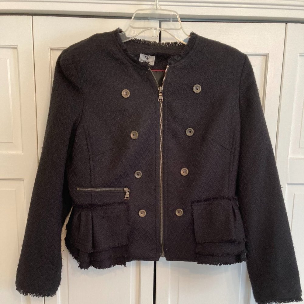 Worthington short black jacket PL